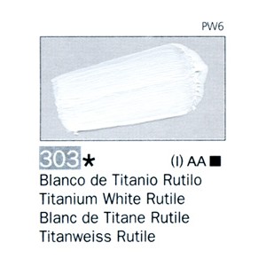 ARTIST 303 60 ML. Blanco Titanio Rutilo