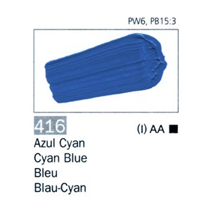 ARTIST 416 60 ML. Azul Cyan