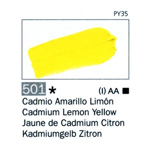 ARTIST 501 60 ML. Cadmio Amarillo Limón