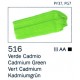 ARTIST 516 60 ML. Verde Cadmio