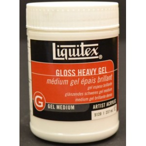 LIQUITEX HEAVY GEL BRILL 237ML