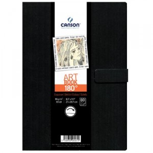 ART BOOK 180º A4 96G 80H CANSON