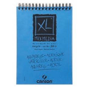 ALBUM CANSON XL MIX MEDIA A4 300Gr