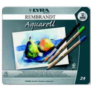 LYRA REMBRANDT ACQUARELL EST. METAL 24 UNID.