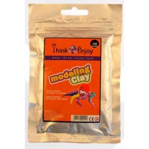 Pasta de Modelar Think Enjoy 25 Gr Naranja