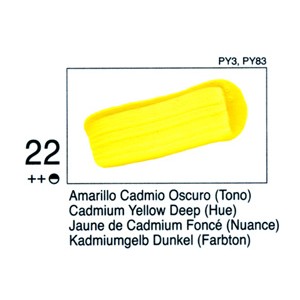 STUDIO 22-200ML. AMARILLO CADMIO OSCURO