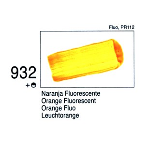 FLUO STUDIO 932-500ML. NARANJA