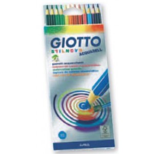 GIOTTO STILNOVO AQUARELL ESTUCHE METAL 24Uds