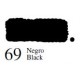 TEXTIL 69 60 ML. Negro (Opaco)