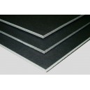 Cartón Pluma Negro/Negro 100x70 5mm