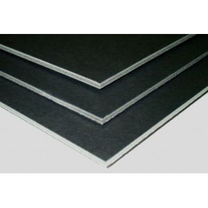Cartón Pluma Negro/Negro 100x70 5mm