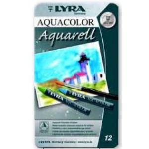 LYRA AQUACOLOR  caja metal 12