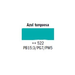 TEMPERA EXTRA FINA TALENS FR.50 AZUL TURQUESA