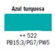 TEMPERA EXTRA FINA TALENS FR.50 AZUL TURQUESA
