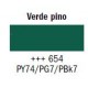 TEMPERA EXTRA FINA TALENS FR.50 VERDE PINO