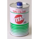 Disolvente sin olor Titan 1L.